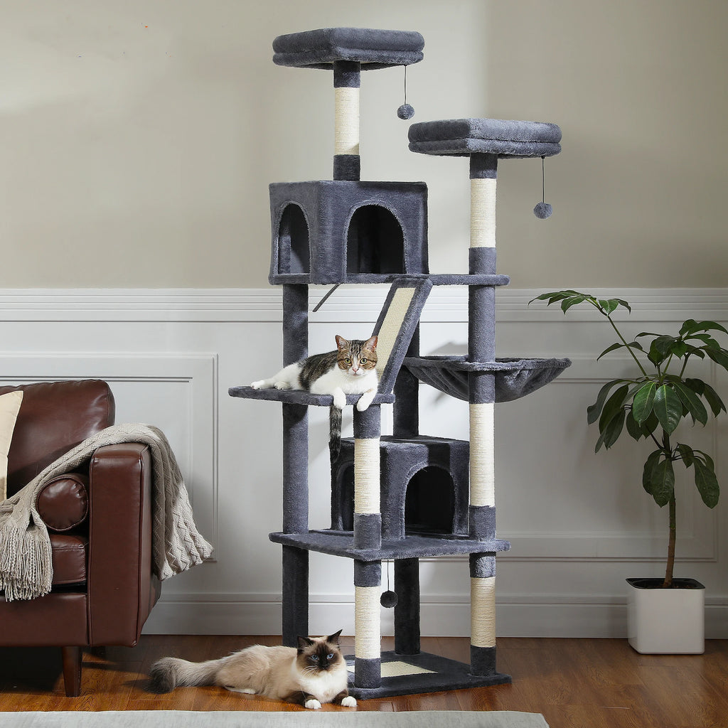 Multi-Level Plush Cat Tree & Condo — product view 2
