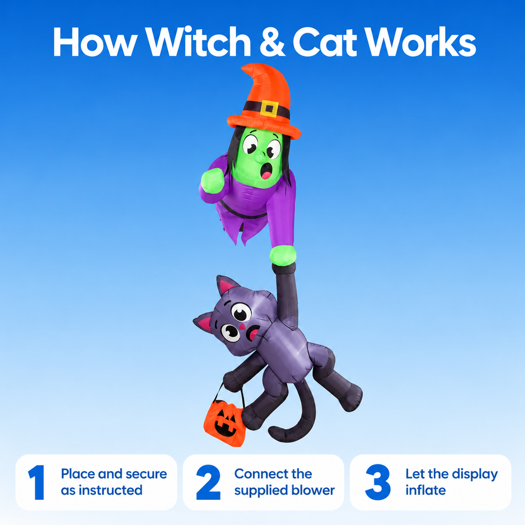 Witch & Cat how to use